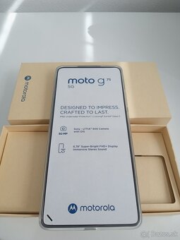 Predám moto g75 5G - 2
