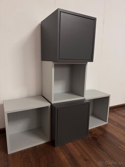 Skrinka Ikea s dverami, aj bez dvierok - 2