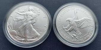 USA Silver Eagle 1986-2025 1oz investicne striebro - 2