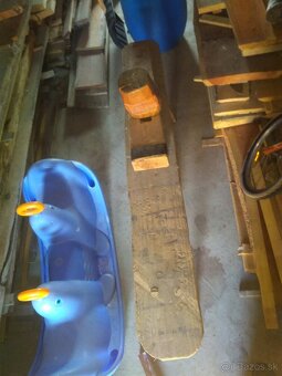 Drevená lavica na výrobu šindlí - 2