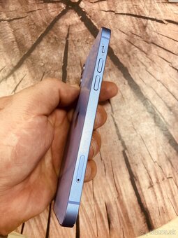 iPhone 12 fialový 64 batérie 100% top stav - 2