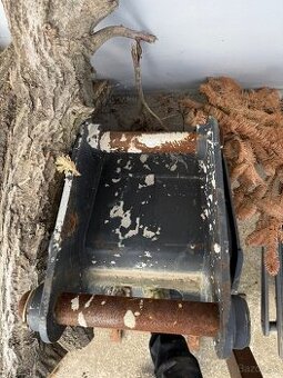 Podkopova lopata 400 mm na traktorbager Caterpillar - 2