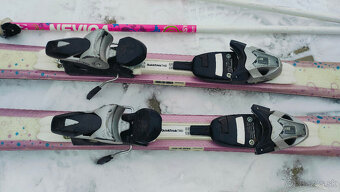 dievčenské lyže + lyžiarky - 2