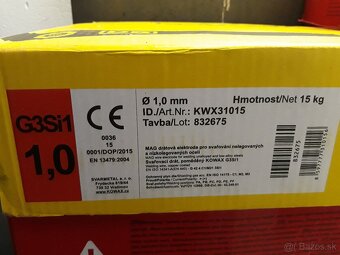Zvárací drôt 1mm - 2