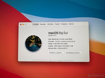 Inzerát č. 1 – Apple iMac 27” Retina 5K, Late 2014 - 2