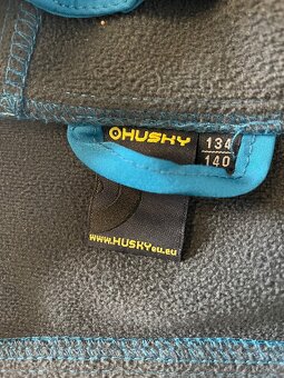 Bunda s kapucňou Softshell 134/140 - HUSKY - 2