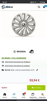 Škoda puklice tekton r17 - 2