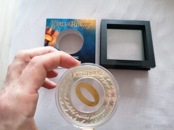 investičné strieborné mince lord of the rings pán prsteňov 1 - 2