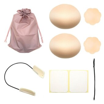 Neviditeľná univerzálna podprsenka bezšvová push up - 2