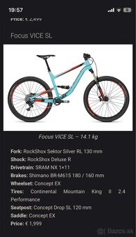 Focus Vice SL veľkosť M - 2