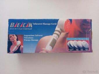 NEPOUŽITÝ INFRAČERVENÝ MASÁŽNY PRÍSTROJ BECK =len za 15€ - 2