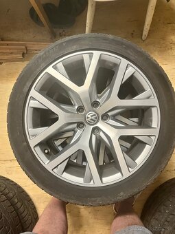 Elektróny s pneu 5x100 R17 - 2