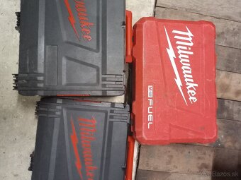 Predám 3x kufor Milwaukee - 2