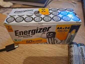 Batérie VARTA, Energizer, Amazon Basics, EBL. - 2
