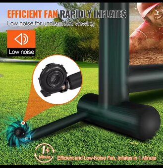 VEVOR 426cm nafukovacie plátno - 2