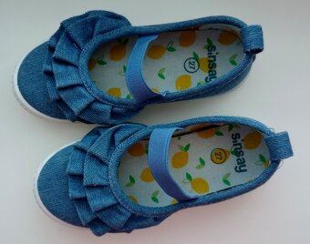 Rifľové balerínky - veľ. 27 - 2