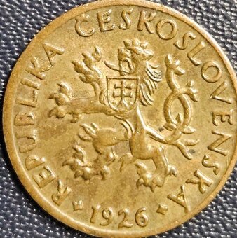 5 halierov 1926 RR (1. ČSR) - 2