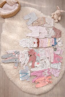 Balík oblečenia pre novorodenca- 50, 56 - 2