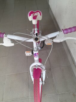 Dievčenský bicykel Dino  Bikes 4-7 rokov - 2