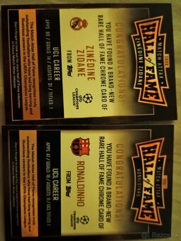 Futbalové kartičky. - 2