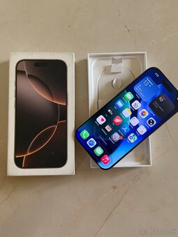 Predám iPhone 16pro gold 128gb - 2