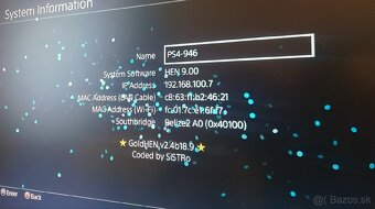 PS4 Pro 1TB fw 9.00 jailbreak goldhen - 2
