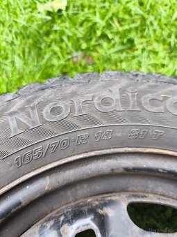 Zimné pneumatiky s diskami 165/70 R14 - 2