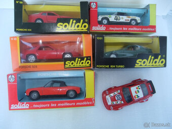 mix PORSCHE v 1:43 od SOLIDO,POLITOYS M a LUSO - 2