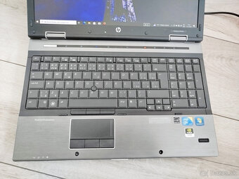 notebook HP EliteBook 8540w - Core i5, 8GB, nVidia, SSD, W10 - 2