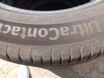215/55 R17 Letné Continental ultracont. - 2