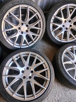 4ks alu disky 5x112 R19 pneu 245/35 r19 - 2