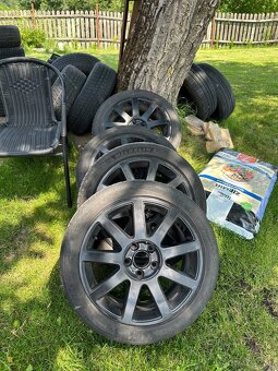 5x112 r17 audi disky 225/45 letné - 2