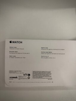 Predám Starlight alpine loop náramok na Apple watch 49mm - 2
