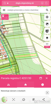 Predám pozemok v Liptovských Sliačoch s povolením na IBV - 2