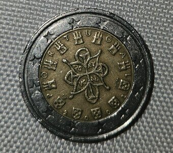 2€ minca Portugalsko 2002 - 2