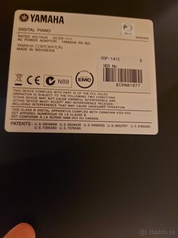 Yamaha piano - 2