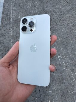 iPhone 15 PRO MAX 256GB BIELY 88% BATÉRIA - 2