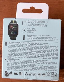 Smart hodinky Motorola moto Watch fit - 2