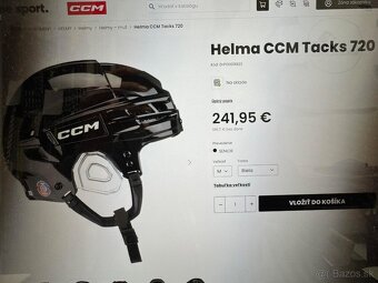 UPLNE NOVA PROFI PRILBA CCM TACKS 720 SENIOR M/L - 2