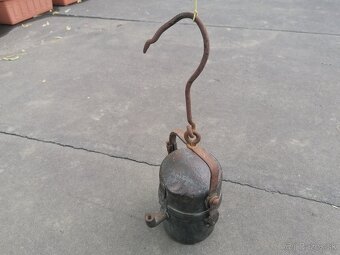 Predám starožitná karbidová lampa - 2