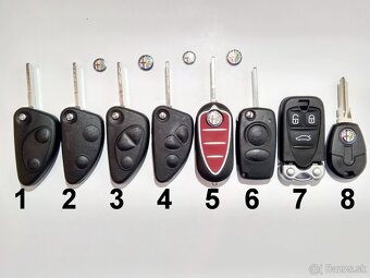 Alfa Romeo autokluč obal kluča - 2