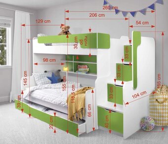 Poschodová posteľ - 2