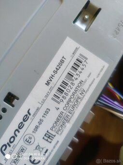 Autoradio pioneer USB Bluetooth eurokoncovky - 2