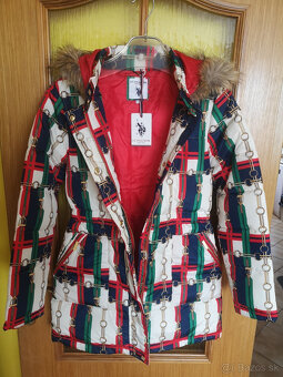 U.S. POLO ASSN. dievčenská zimná bunda 12-13 rokov - 2