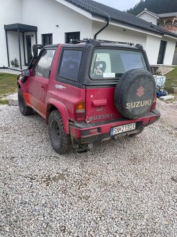 Suzuki vitara 1.6 8v rv 1996 s TP špz - 2