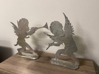 Vianočné dekorácie - anjeli - 2