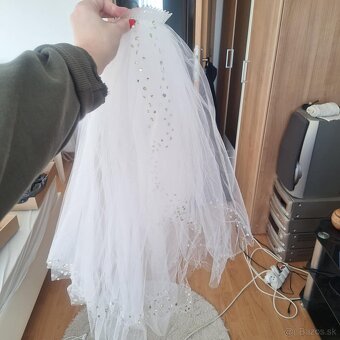 Svadobné šaty + doplnky - 2