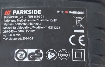 Parkside PBH 1550 C1 - 2