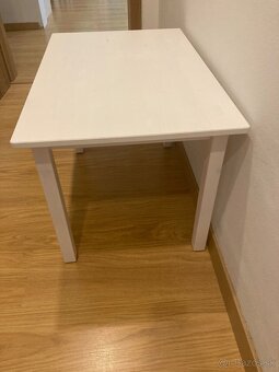 Predam detsky dreveny stolik so stolickou - 2