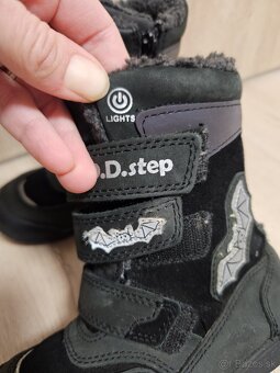 Dd step zimné dievčenské čižmy 27 - 2